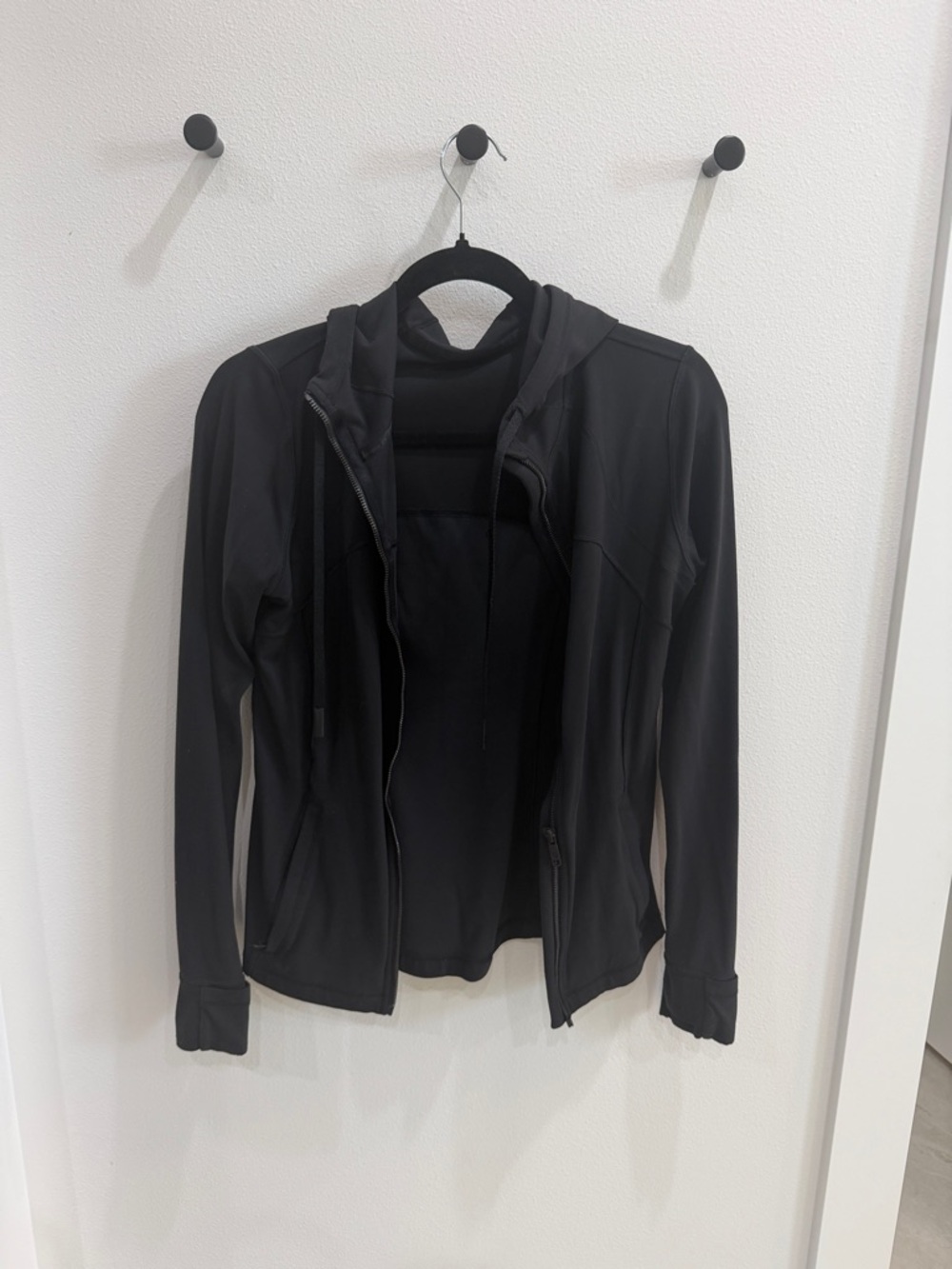 lululemon athletica Black Women's Hooded Zip Jacket